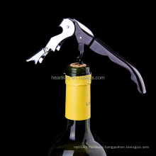 Hot Selling Sea Horse Wine Bottle Opener Black Color Corkscrew Kitchen Knife Beer Red Wine Opener For Wedding Party